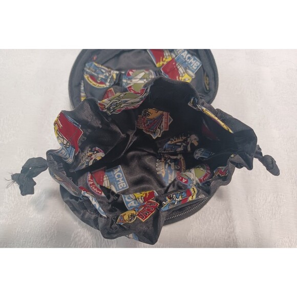 VINTAGE WARNER BROS STUDIO STORE ACME TRAVEL TWEETY BIRD JEWELRY CASE ZIPPERED - Picture 7 of 9